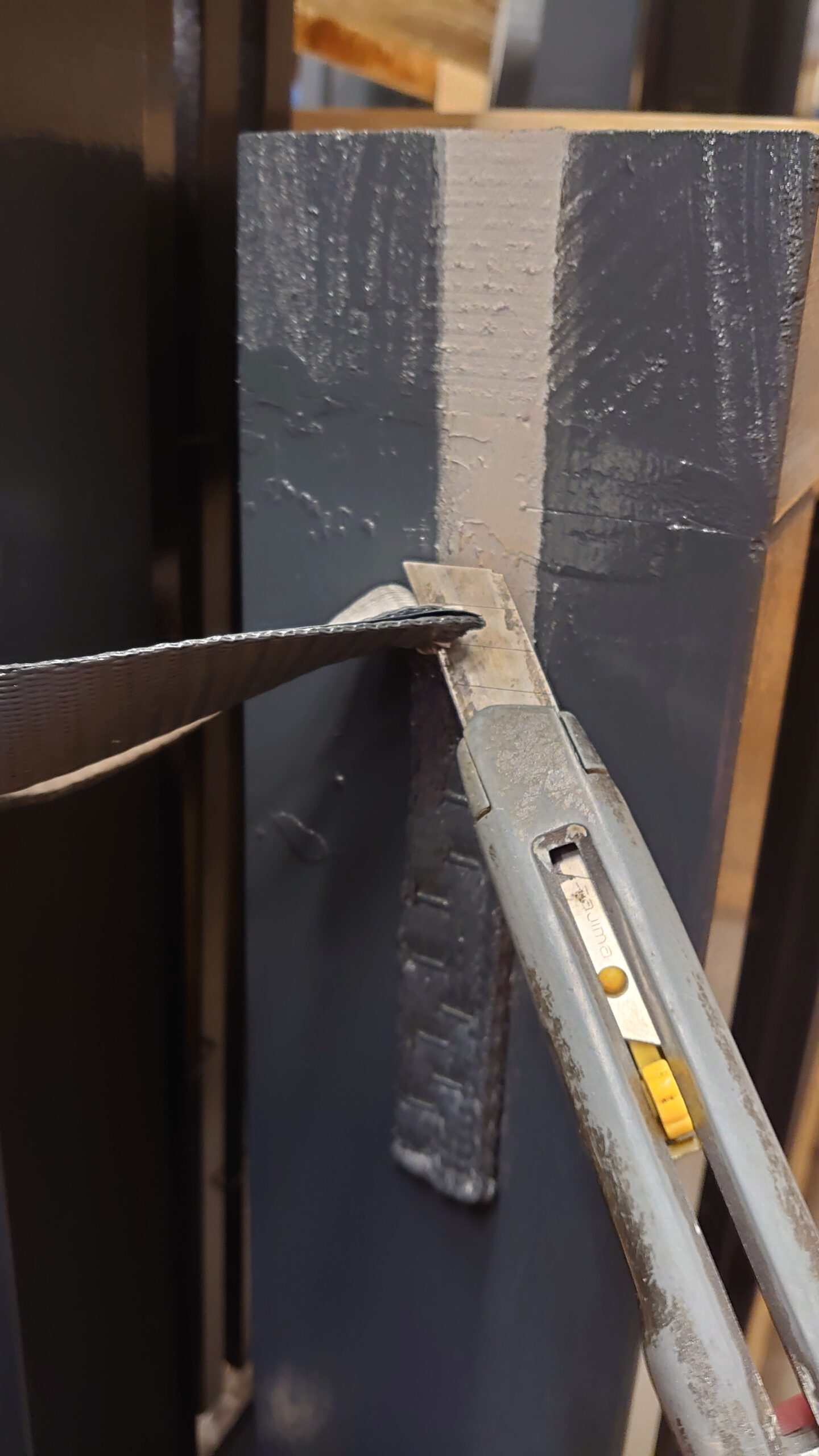 Hijslus verwijderen kozijn