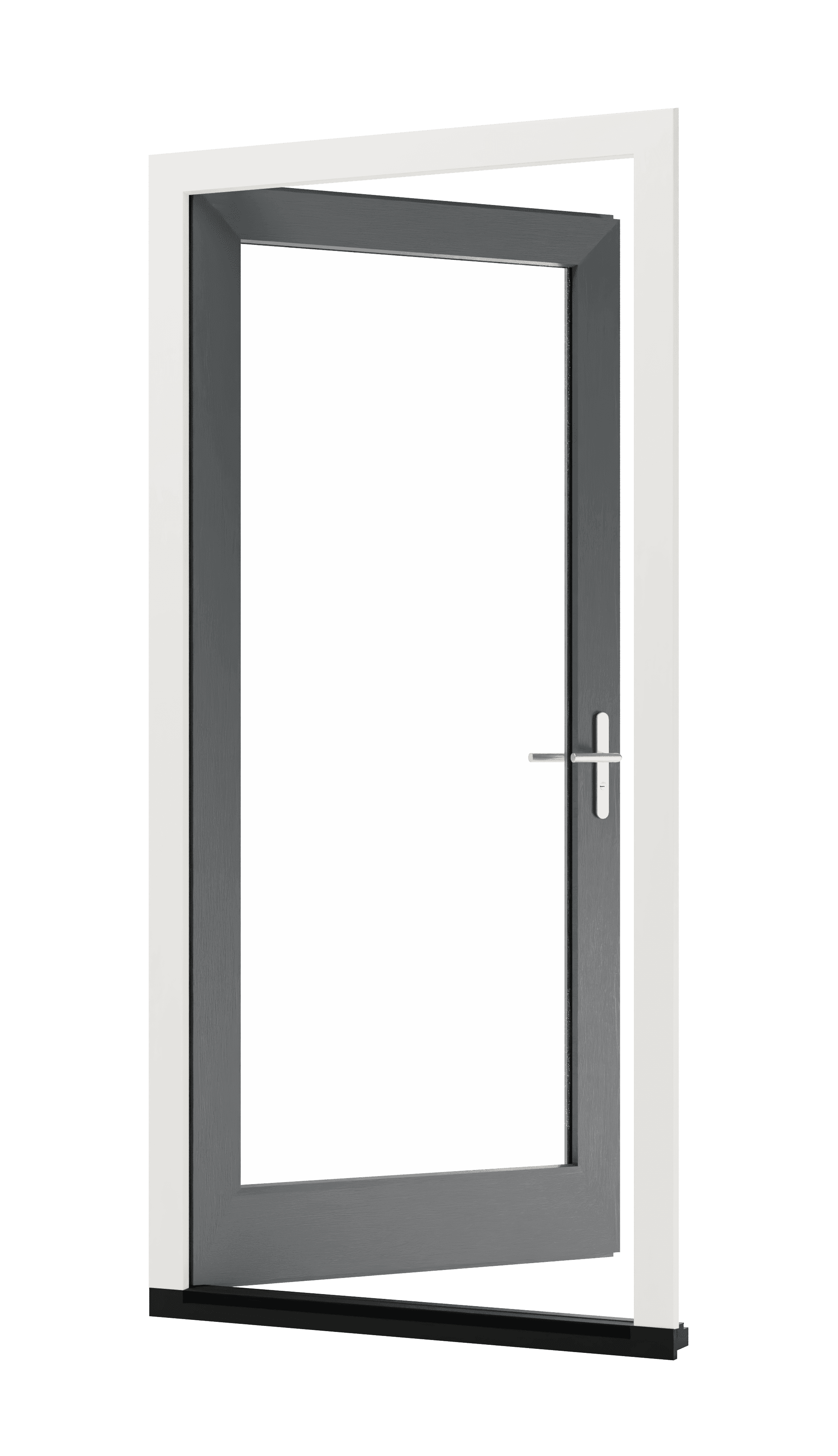 Kunststof balkondeur binnendraaiend